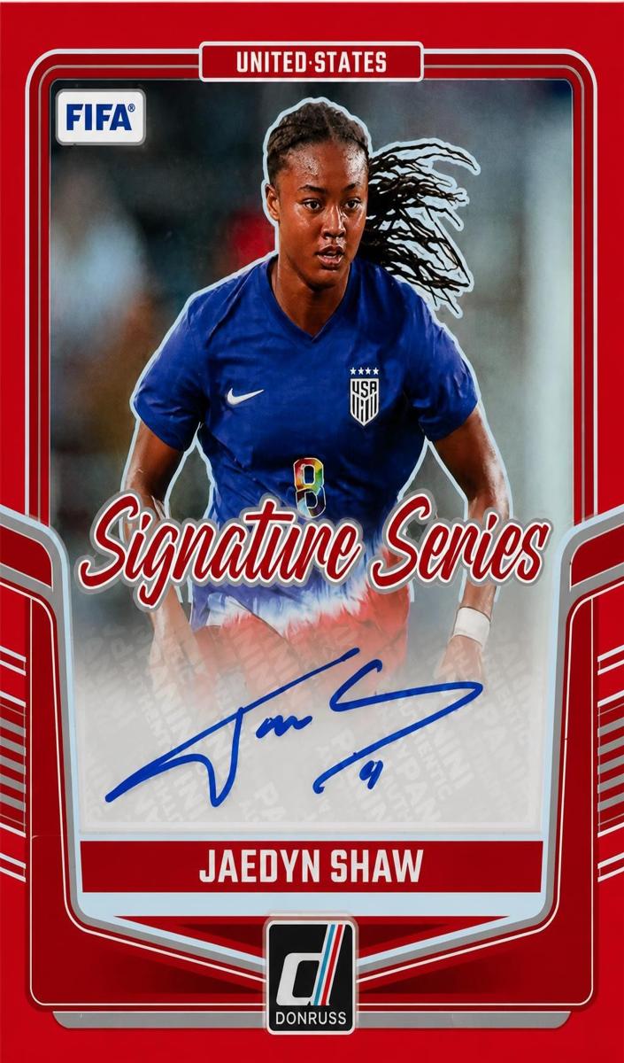 2024 Panini Donruss Jaedyn Shaw [Red] #SS-JSH card