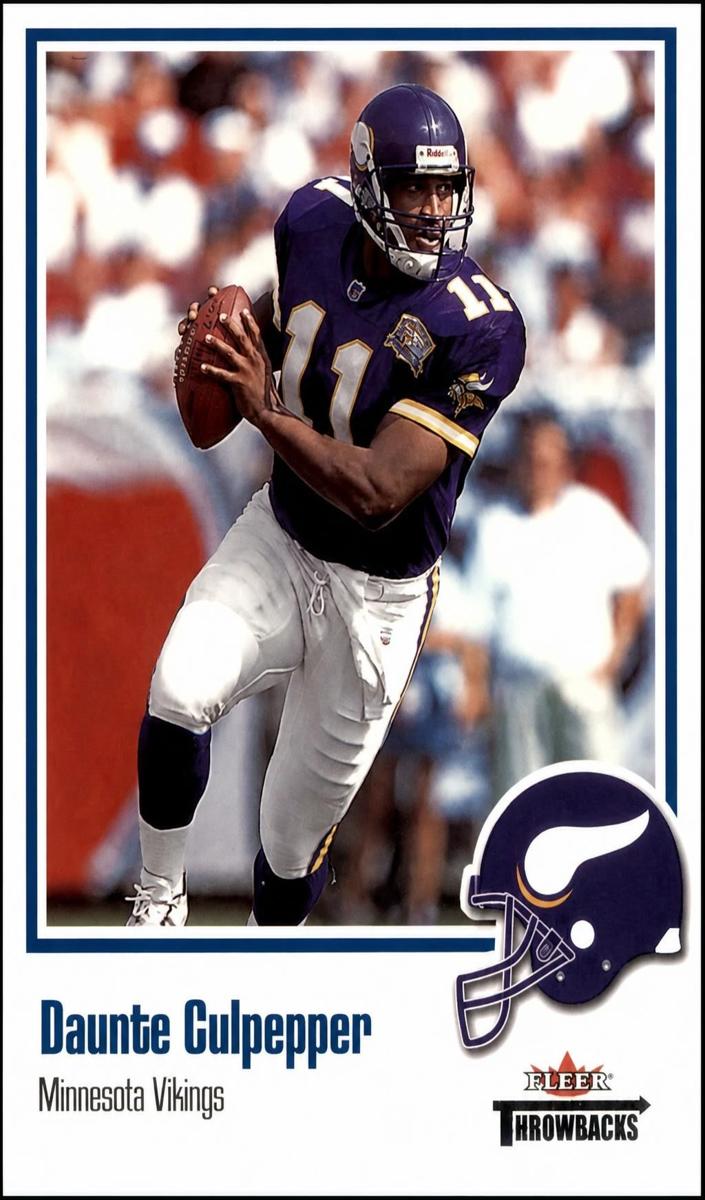 2002 Fleer Throwbacks Daunte Culpepper #94 card