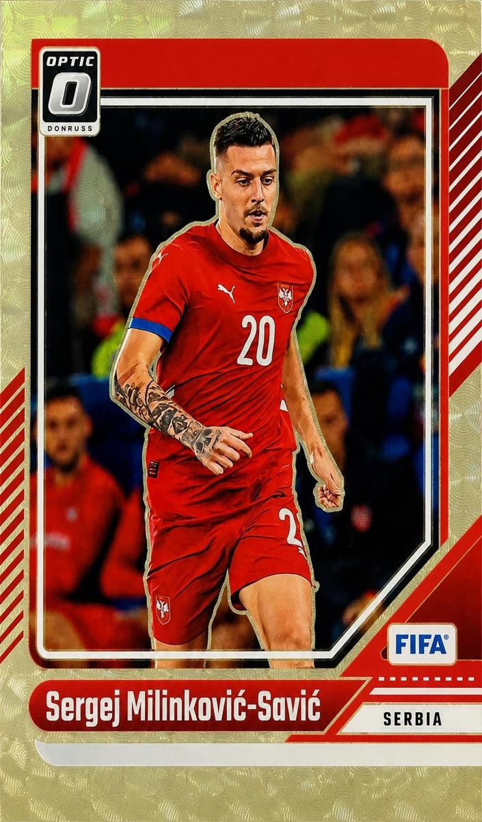 2024 Panini Donruss Sergej Milinkovic-Savic [Gold Power] #148 card