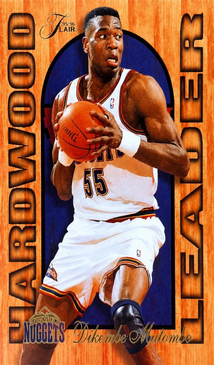 1992 Fleer Dikembe Mutombo #7 card