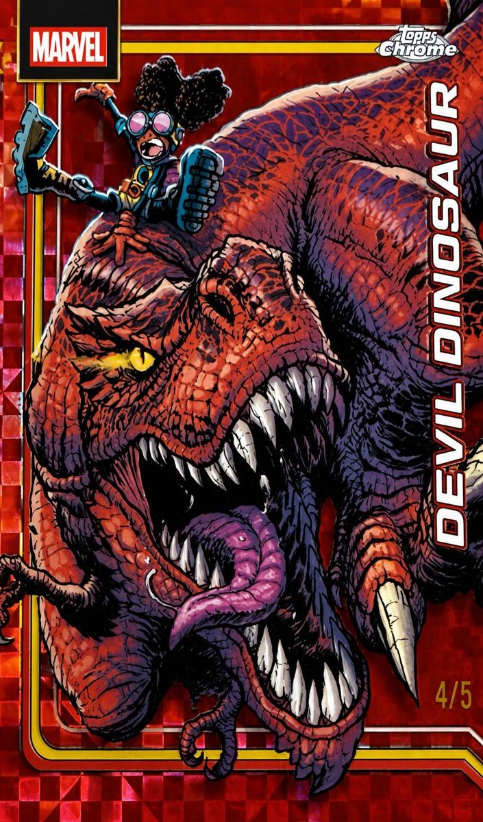 2026 Devil Dinosaur [Red X-Fractor] #110