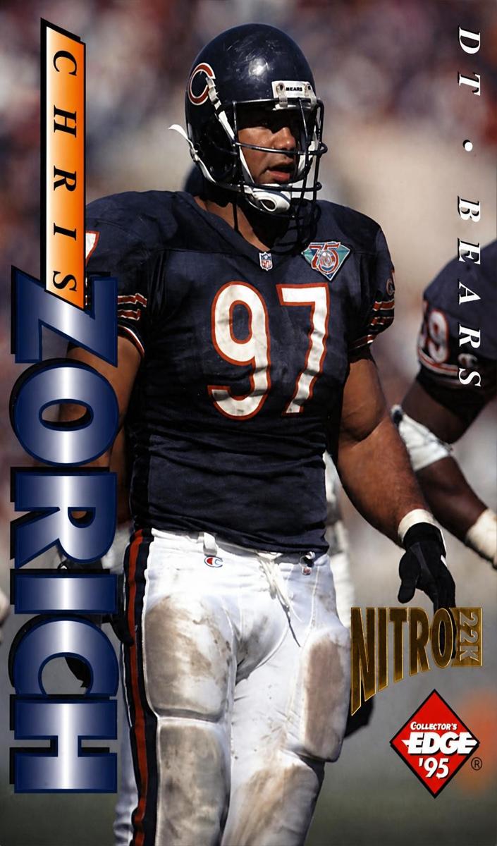 1995 Chris Zorich [Nitro 22K] #36