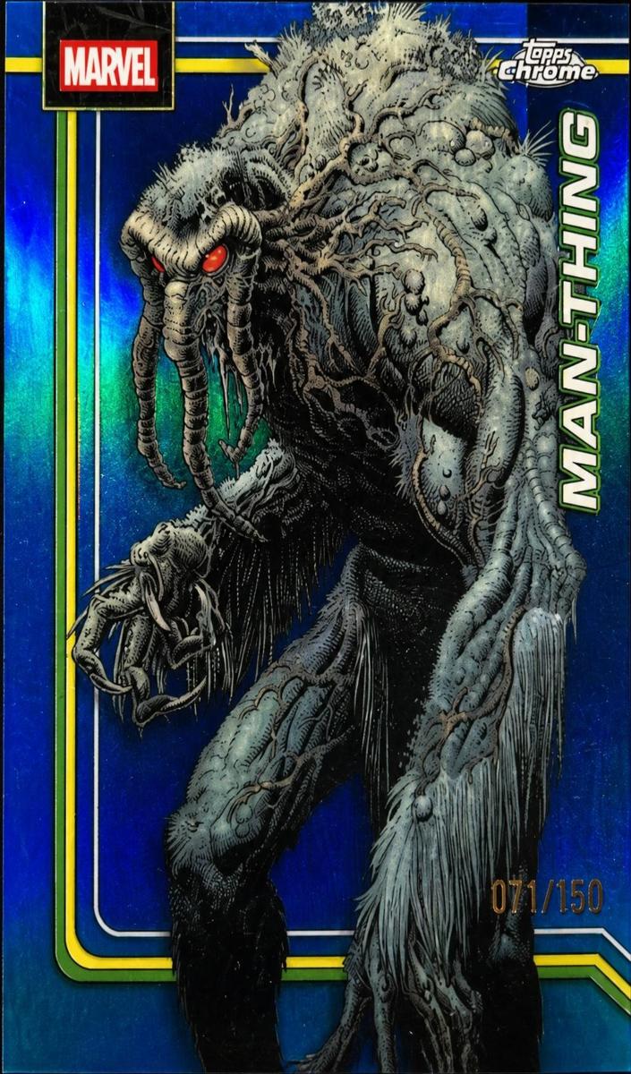 2026 Man-Thing [Blue Refractor] #75
