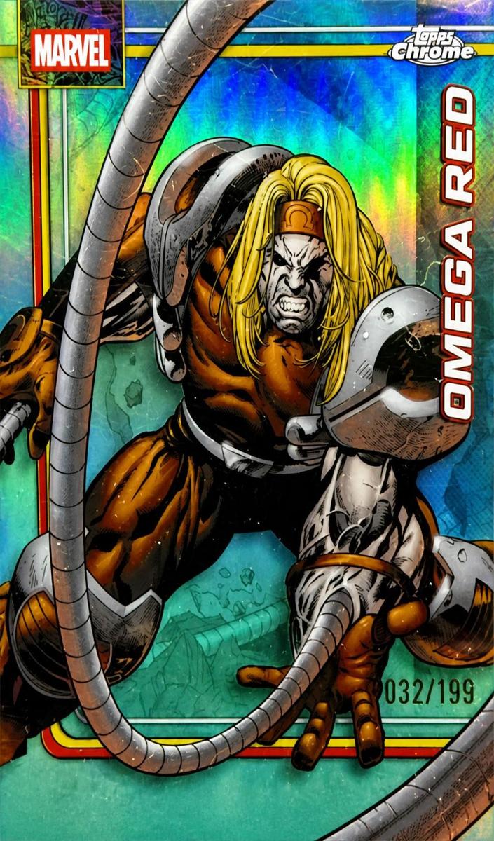 2026 Omega Red [Storm's Red Lightning Refractor] #90