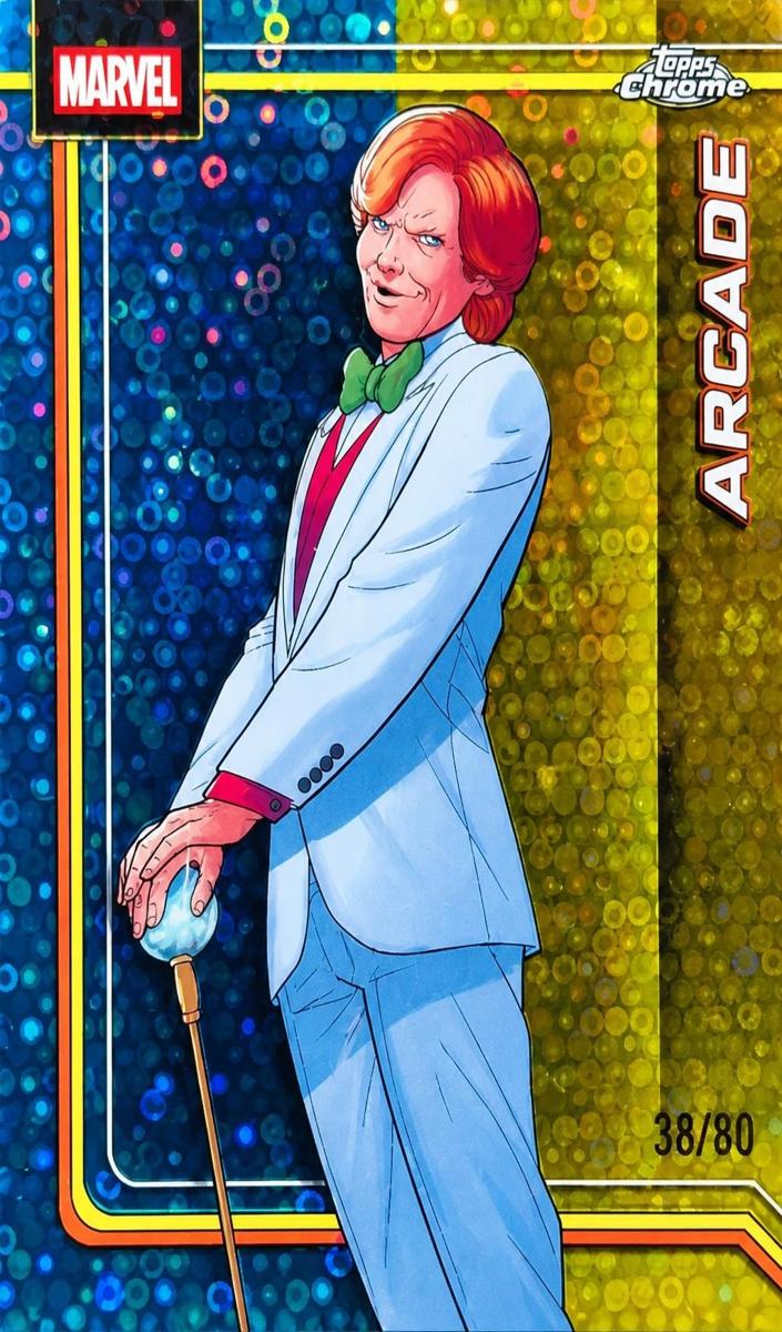2026 Arcade [Storm's Black Lightning Refractor] #104