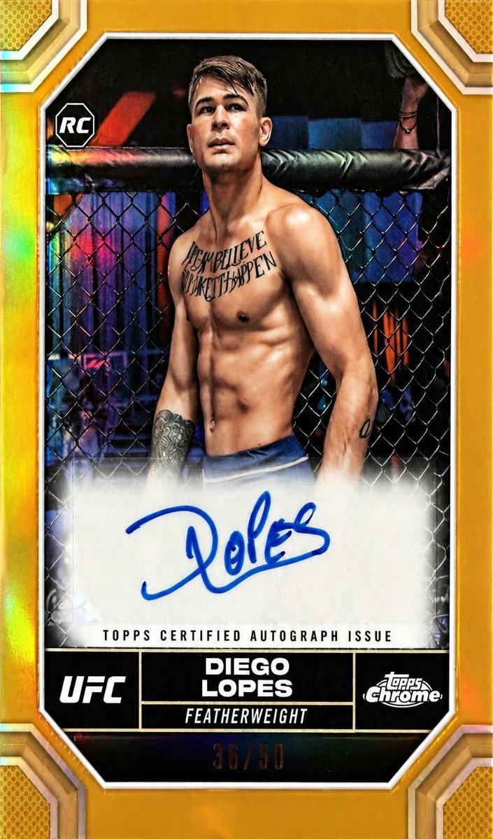 2024 Diego Lopes [Orange Refractor] #CRA-DLO