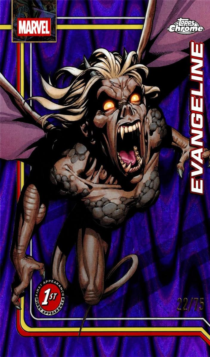 2026 Evangeline [Purple RayWave Refractor] #117