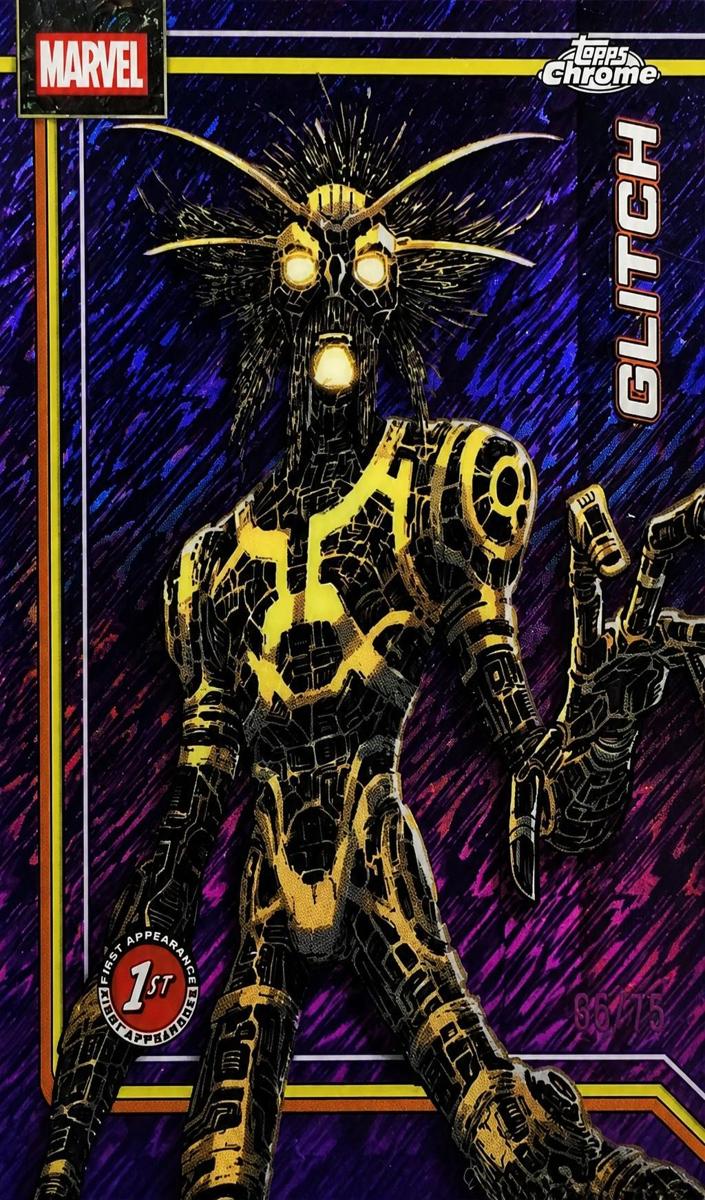 2026 Glitch [Purple Shimmer Refractor] #119