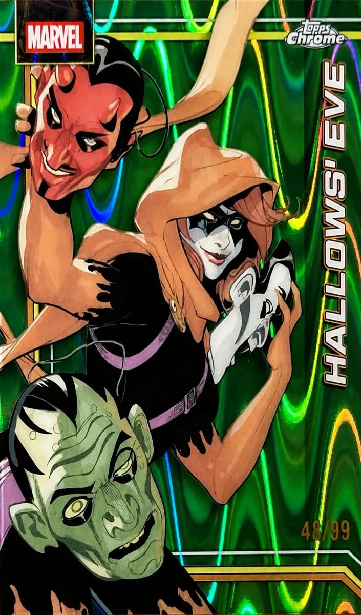 2026 Hallows' Eve [Green RayWave Refractor] #122