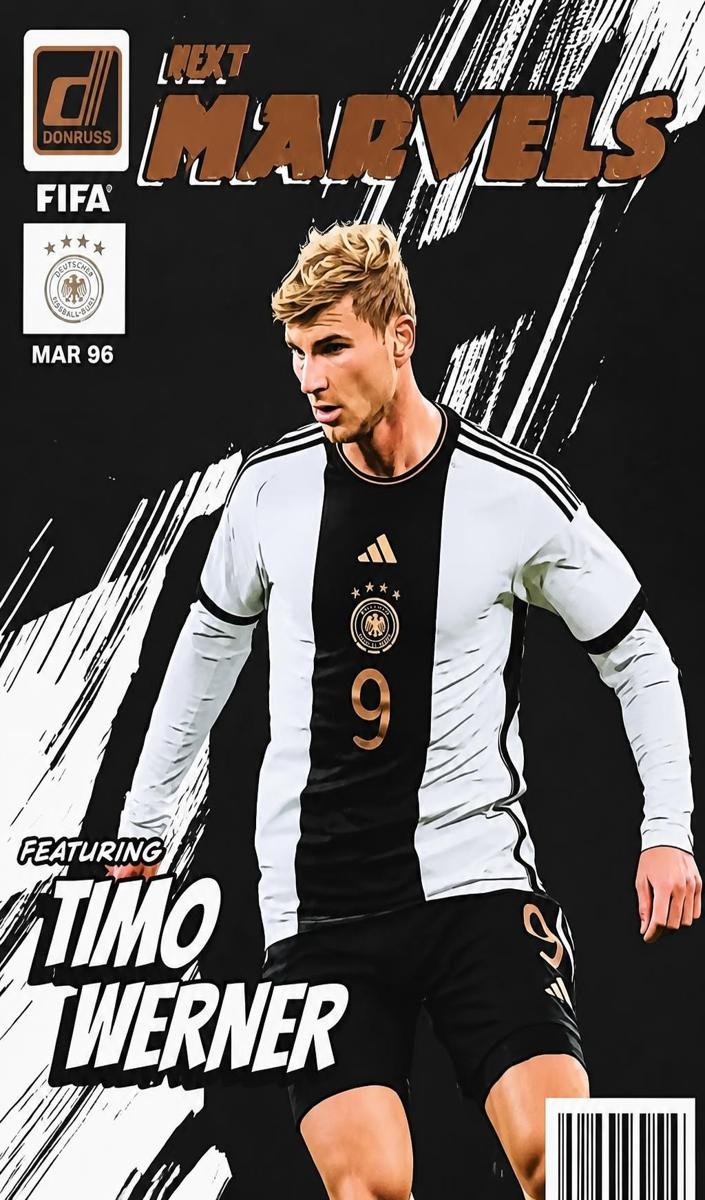 2022 Panini Donruss Timo Werner #15 card