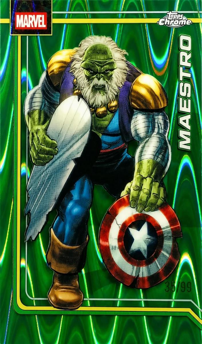 2026 Maestro [Storm's Red Lightning Refractor] #133