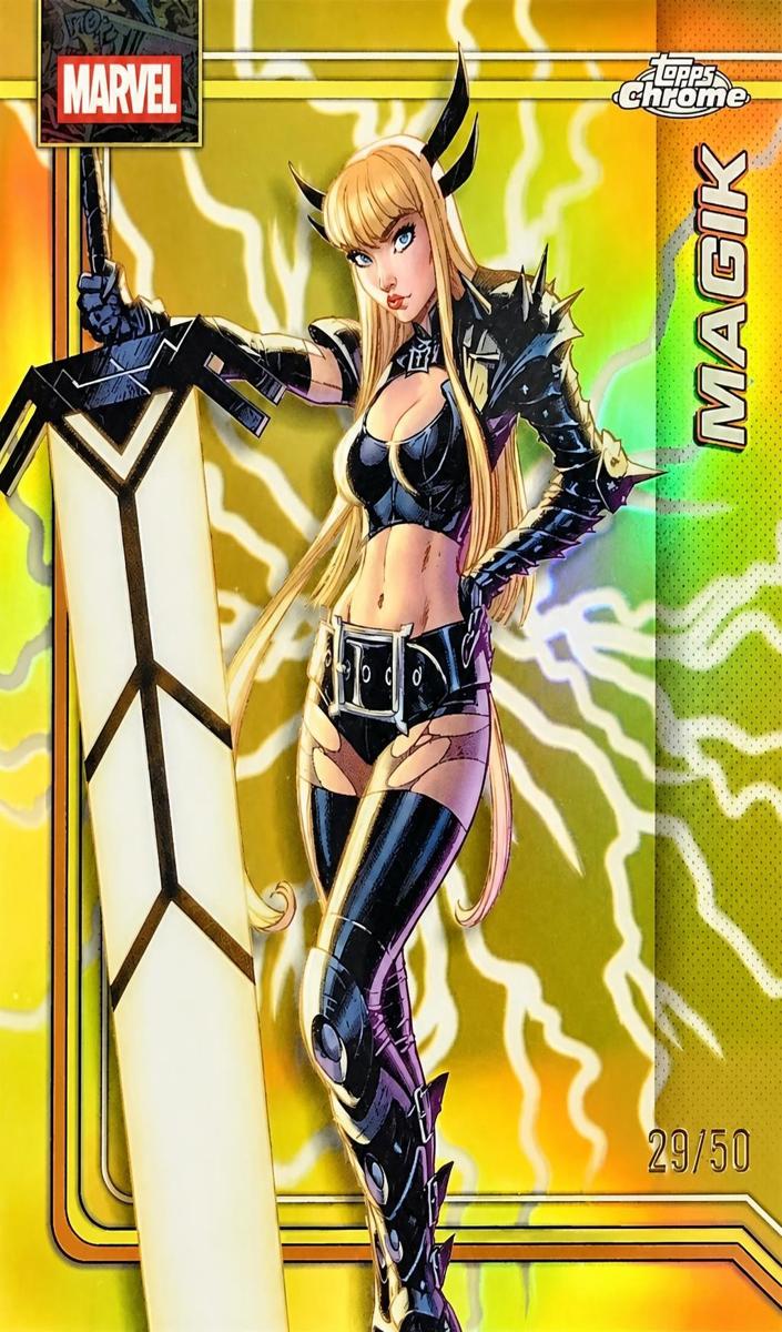 2026 Magik [Storm's Gold Lightning Refractor] #134