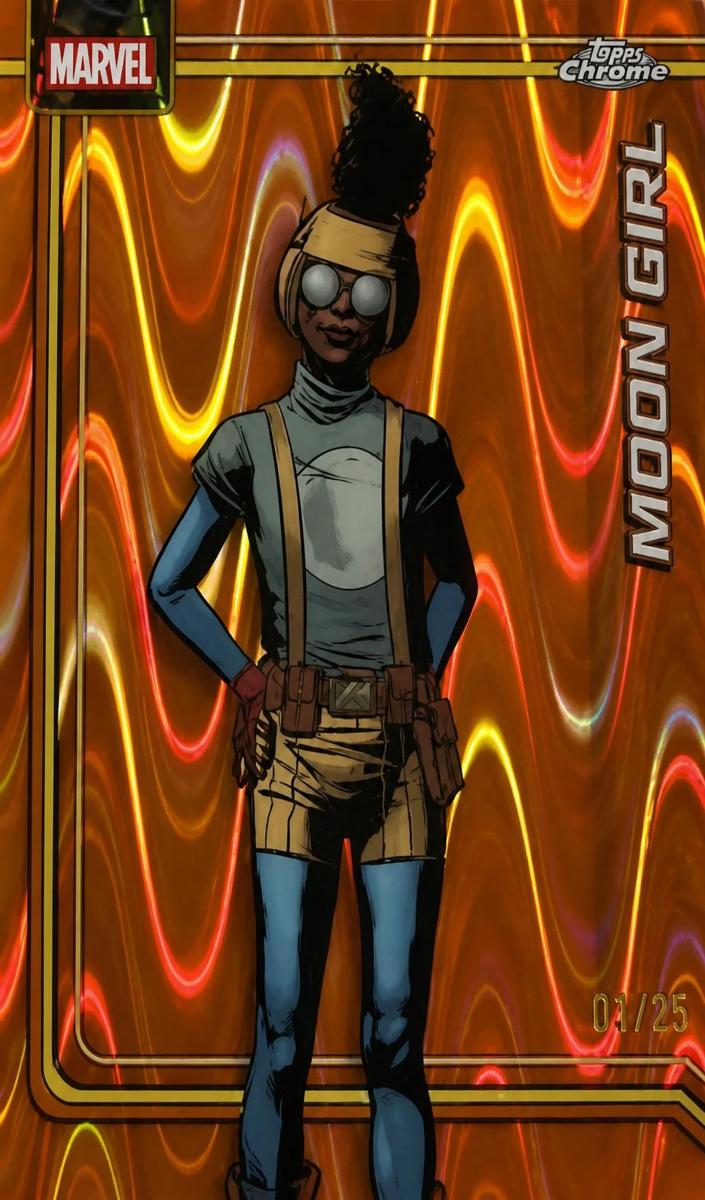 2026 Moon Girl [Orange Wave Refractor] #138