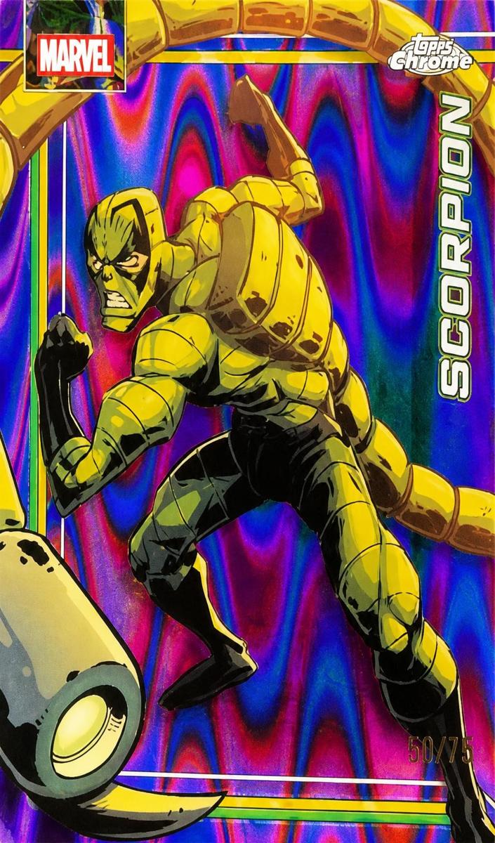 2026 Scorpion [Orange Wave Refractor] #147