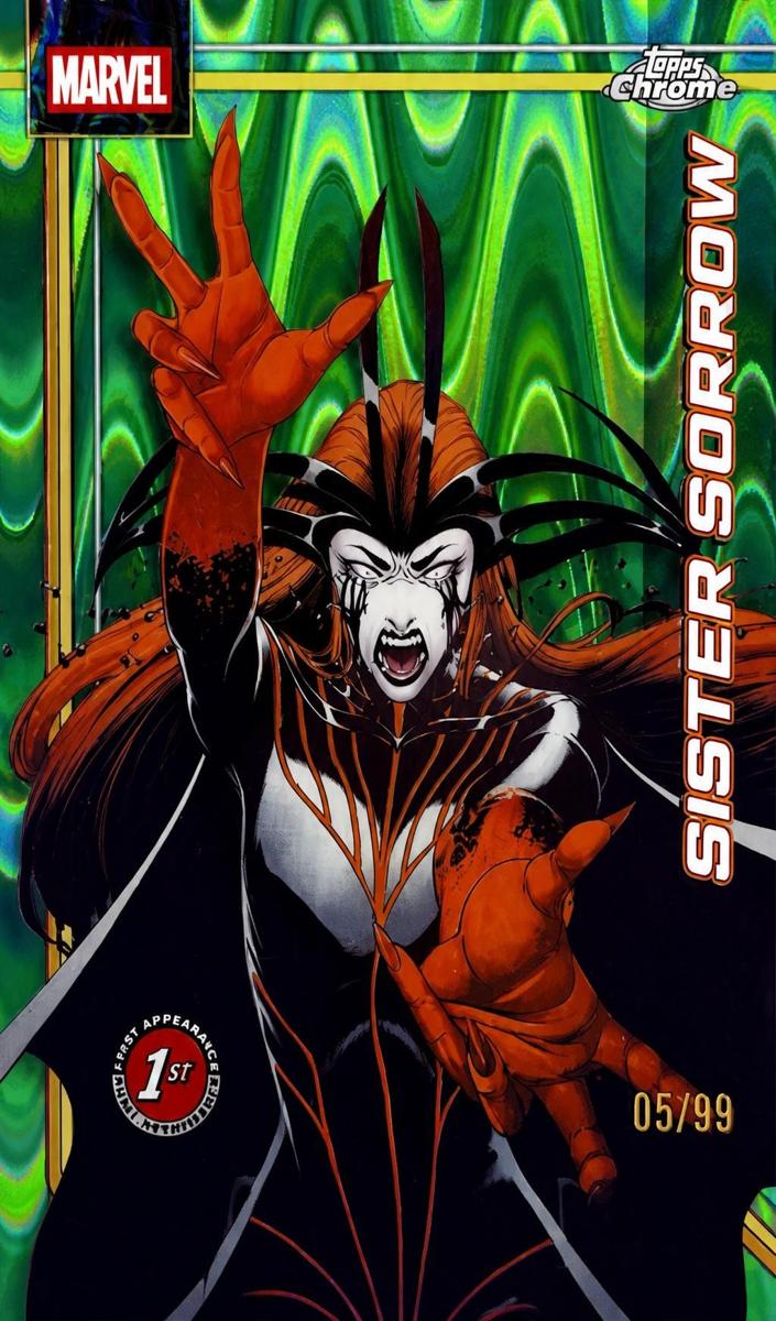 2026 Sister Sorrow [Green RayWave Refractor] #159