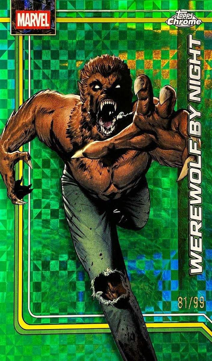 2026 Werewolf by Night [Green X-Fractor] #195