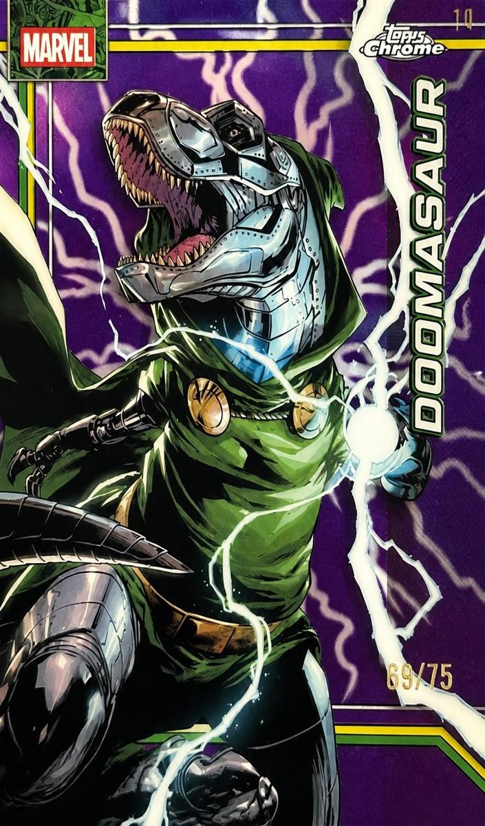 2026 Doomasaur [Storm's Purple Lightning Refractor] #31