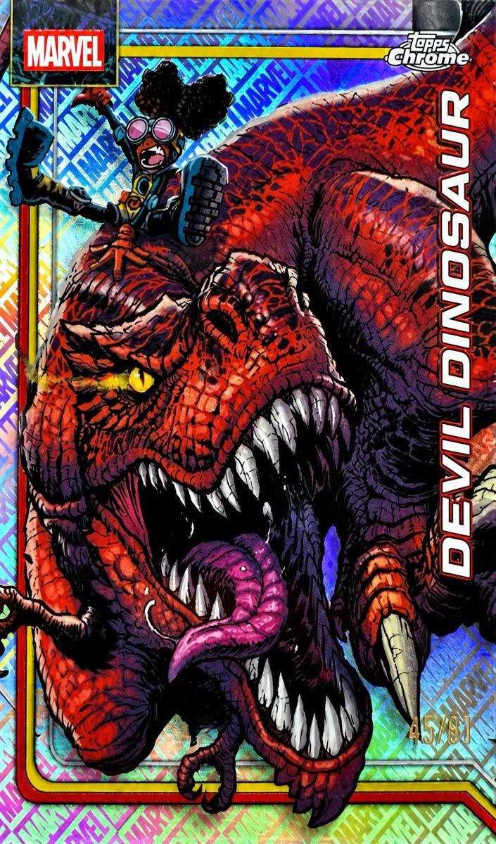 2026 Devil Dinosaur [Marvel Logofractor] #110