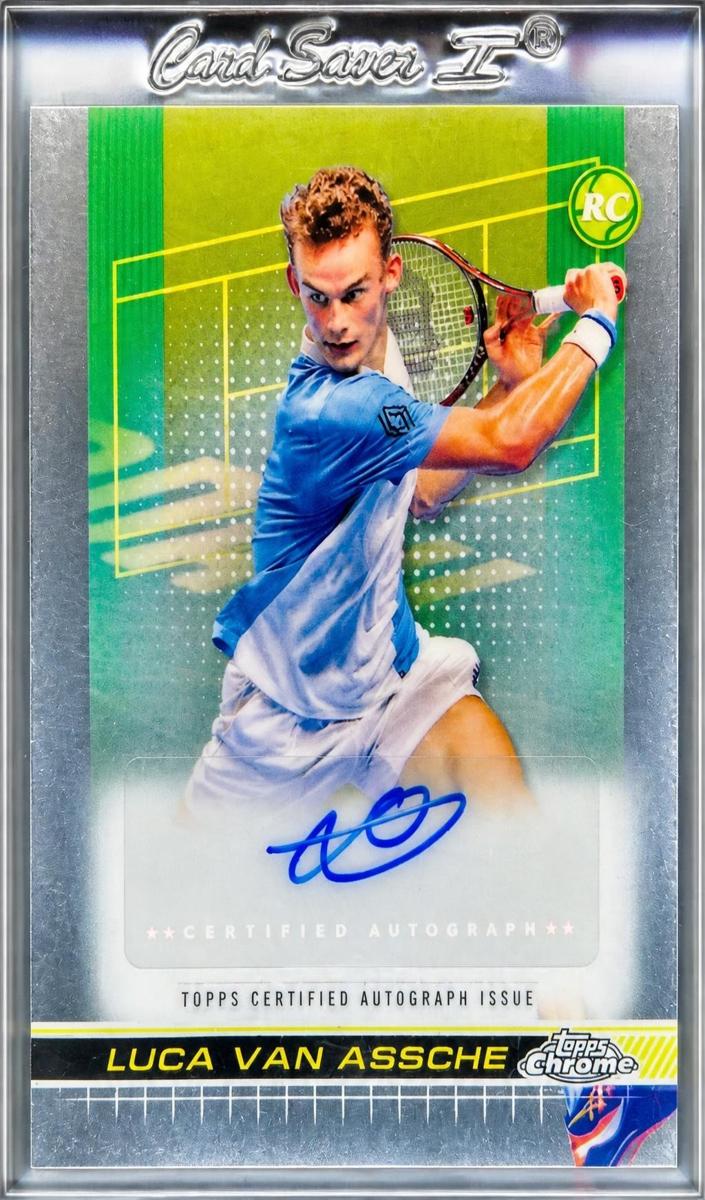 2024 Topps Chrome Luca Van Assche #TCA-LVA card