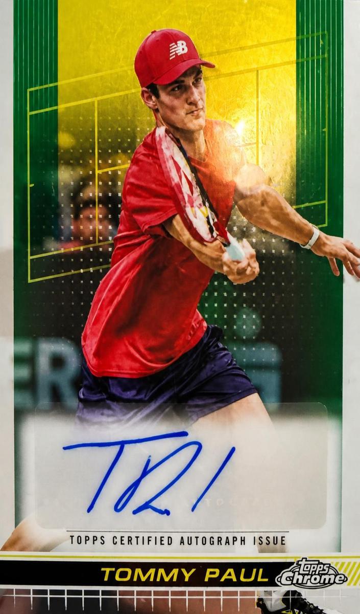 2024 Topps Chrome Tommy Paul #CAA-TP card