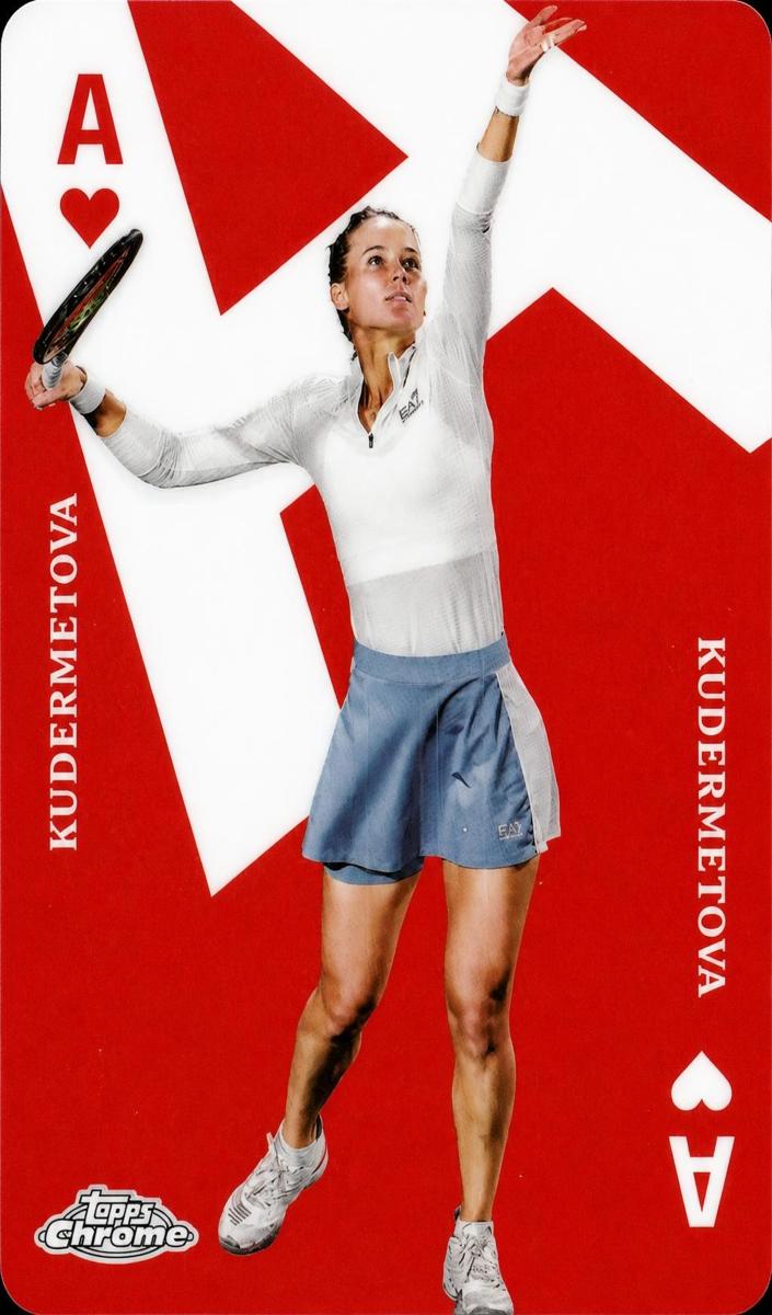 2024 Topps Chrome Veronika Kudermetova #CAS-VK card