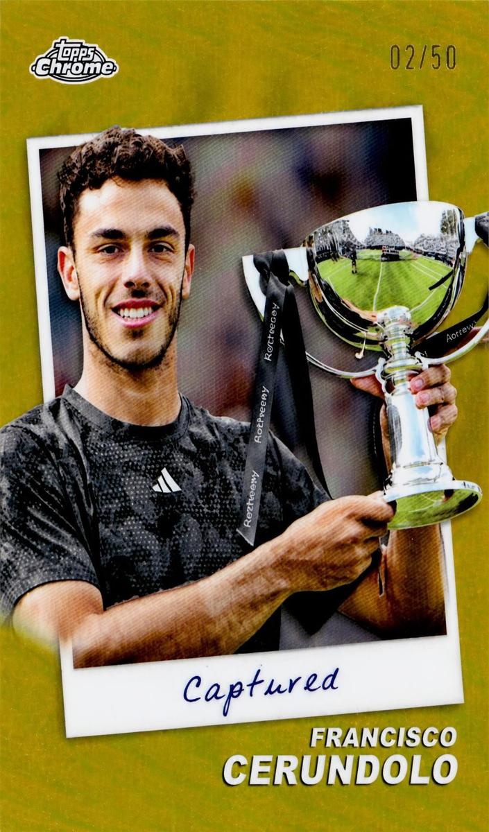 2024 Topps Chrome Francisco Cerundolo #CTD-FC card