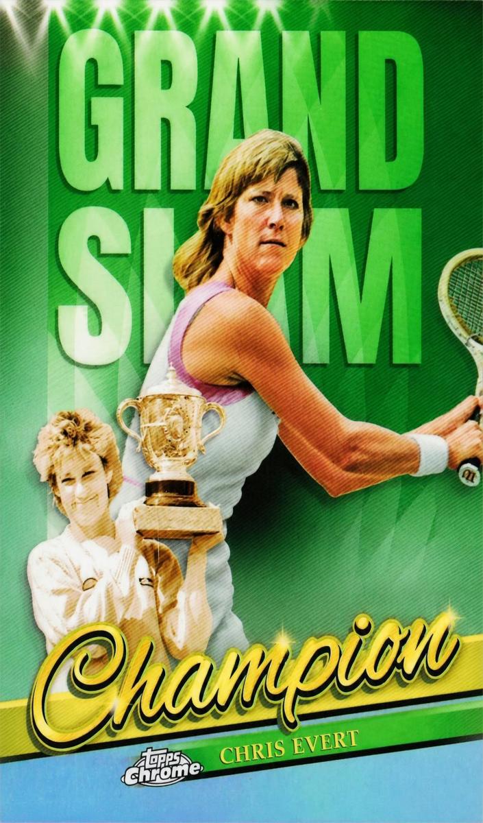 2024 Topps Chrome Chris Evert #GSC-CE card