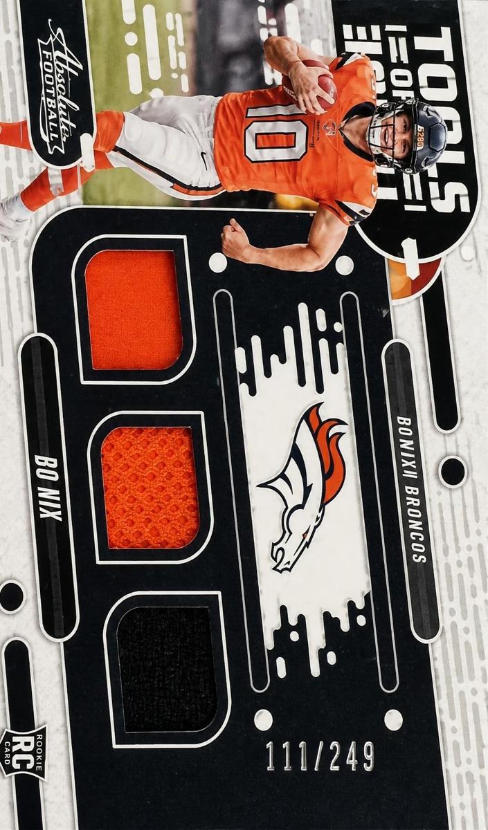 2024 Panini Absolute Bo Nix #TOTT-BNX card
