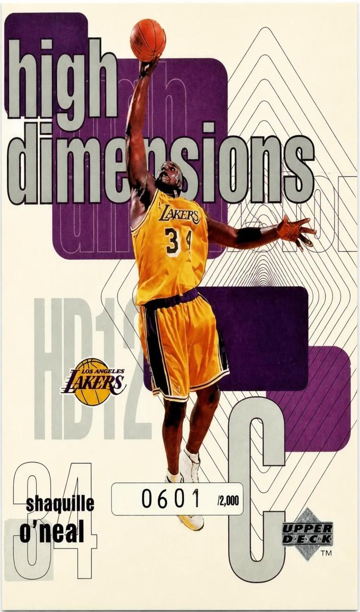1997 Shaquille O'Neal #HD12