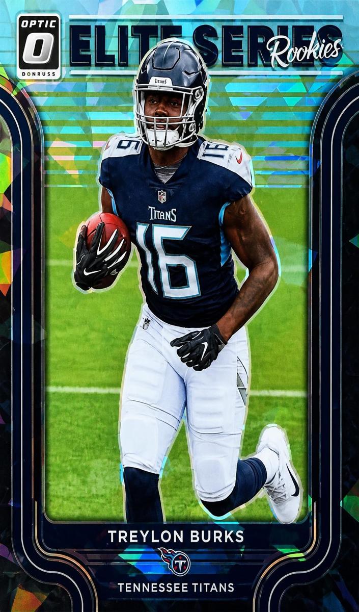 2022 Donruss Optic Treylon Burks #ESR-9 card