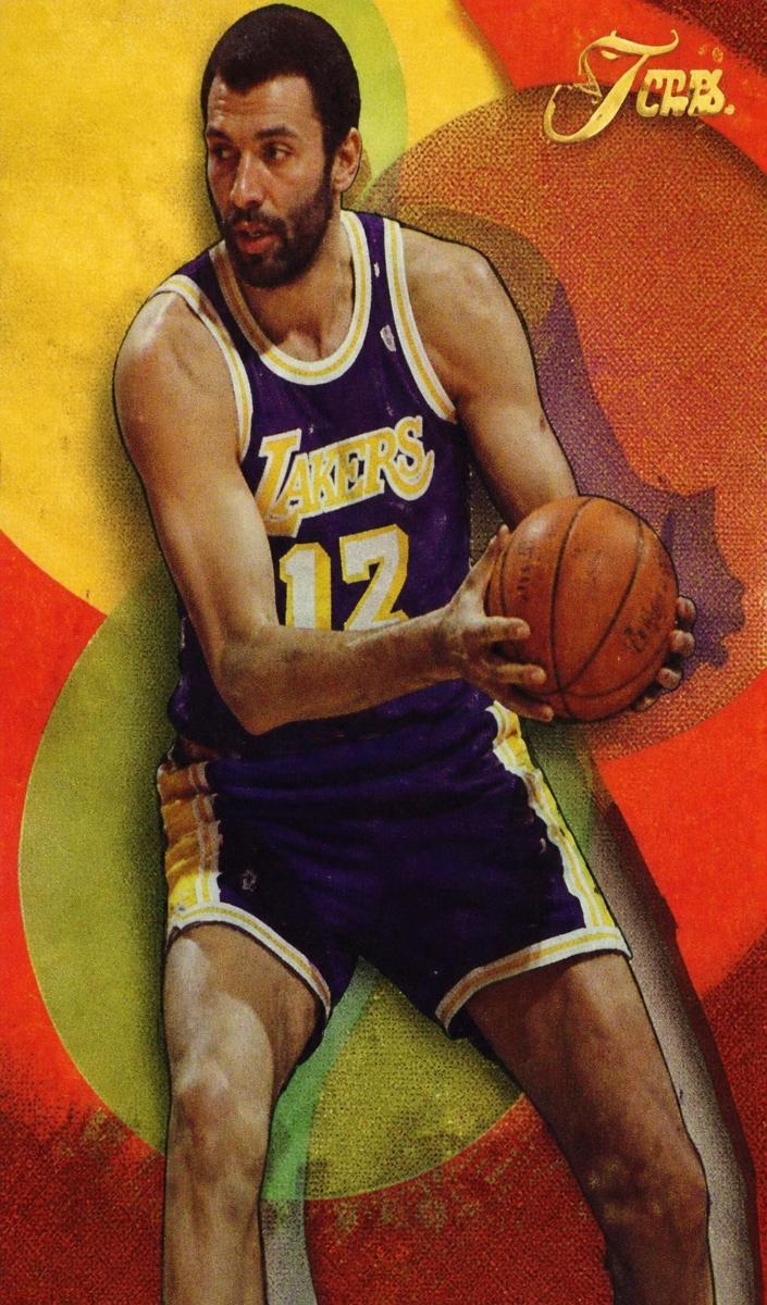 1995 Flair Center Spotlight Vlade Divac #1 card