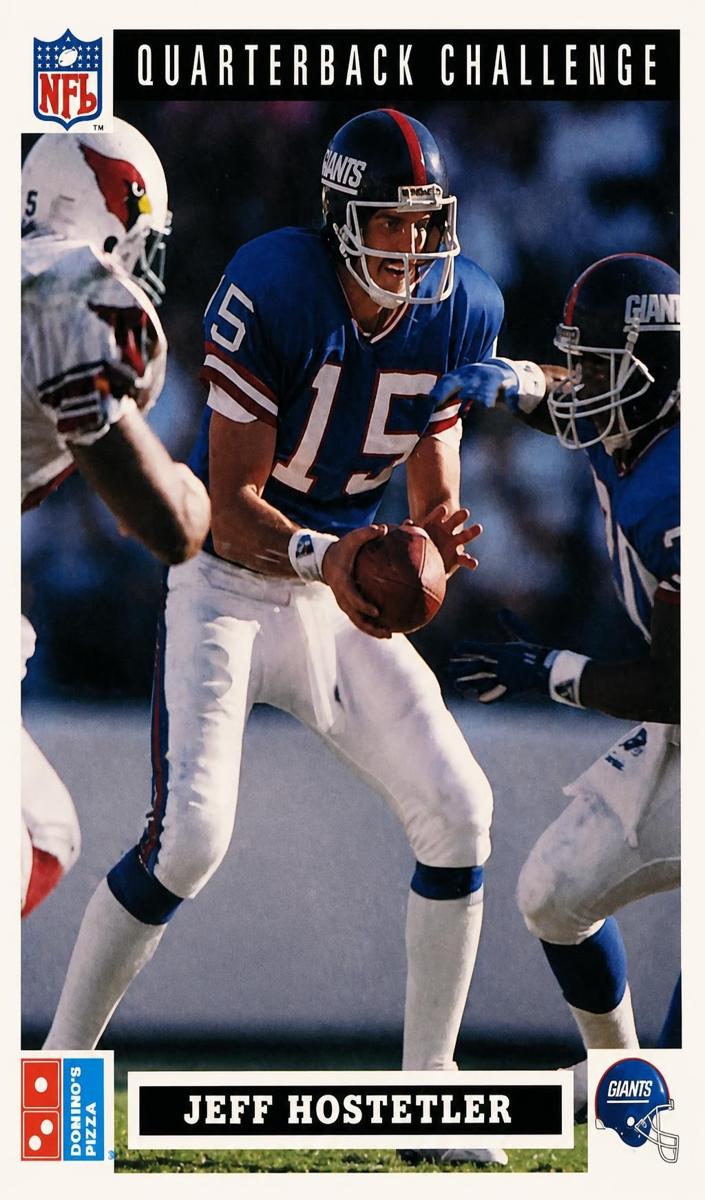 1991 Jeff Hostetler #18