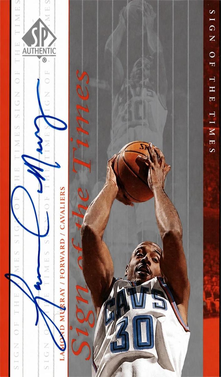 1999 SP Authentic Lamond Murray #LM card