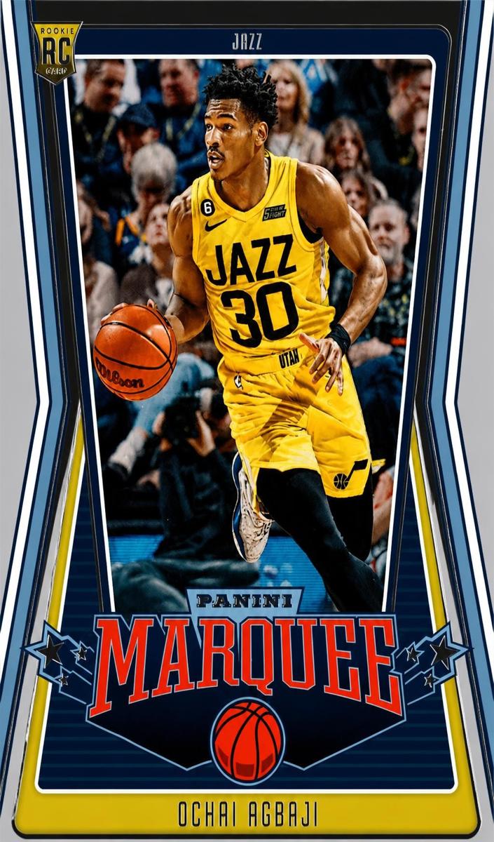 2022 Panini Chronicles Ochai Agbaji #250 card