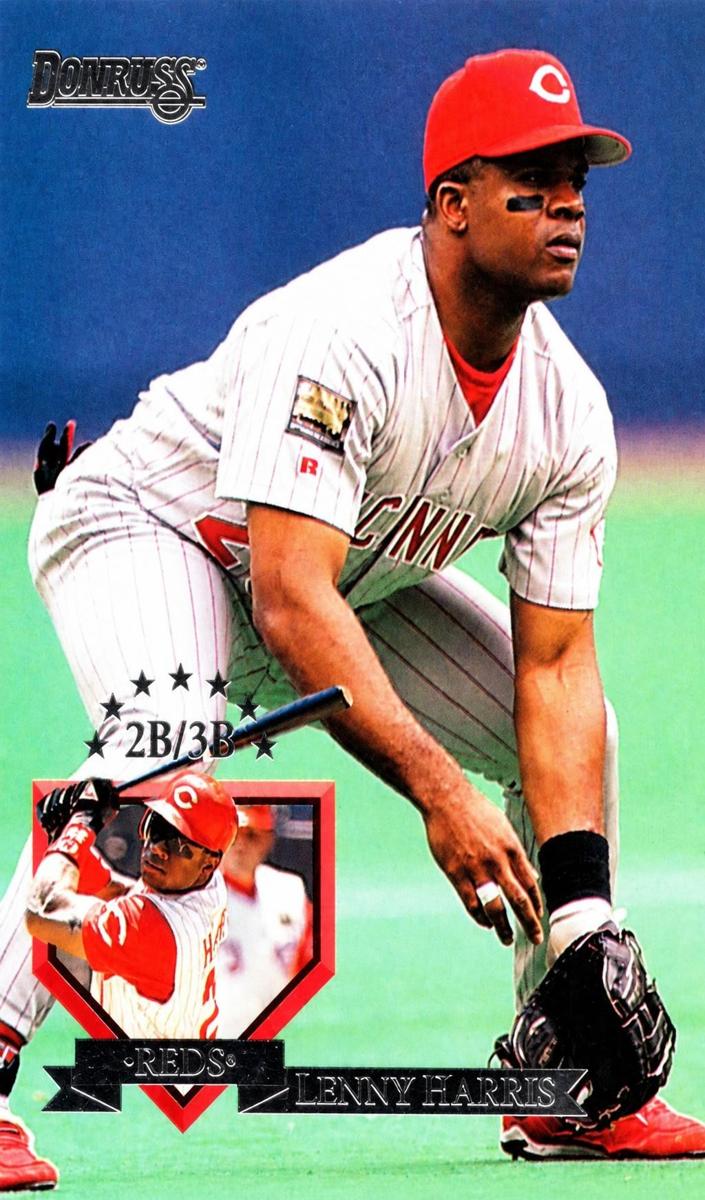 1995 Donruss Lenny Harris #500 card