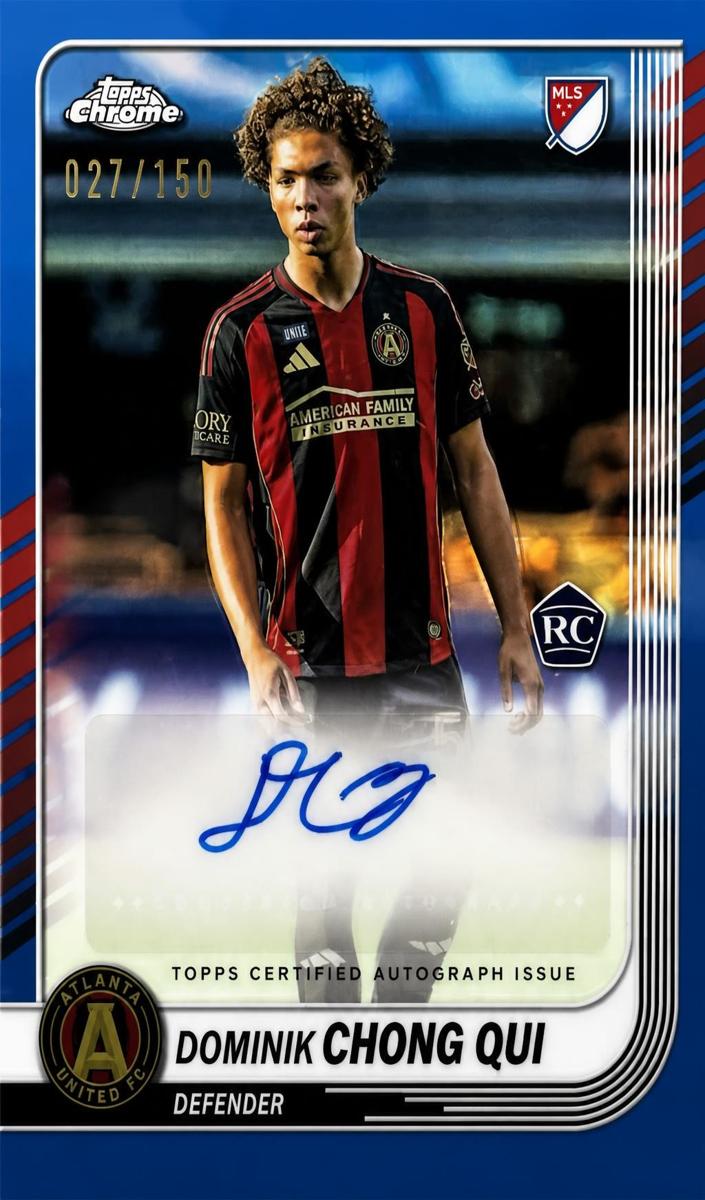 2025 Dominik Chong Qui [Blue Refractor] #CA-CQ