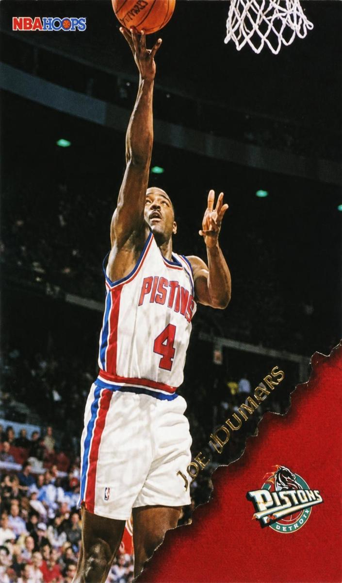 1995 Hoops Joe Dumars #45 card