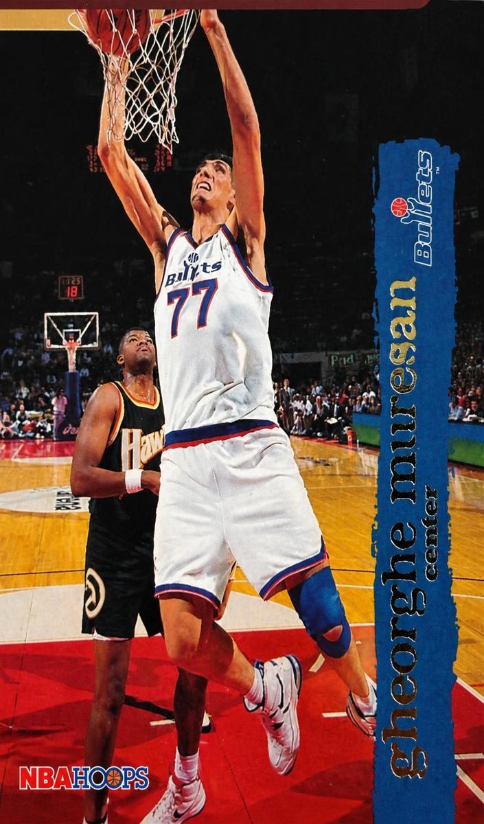 1995 Hoops Gheorghe Muresan #168 card