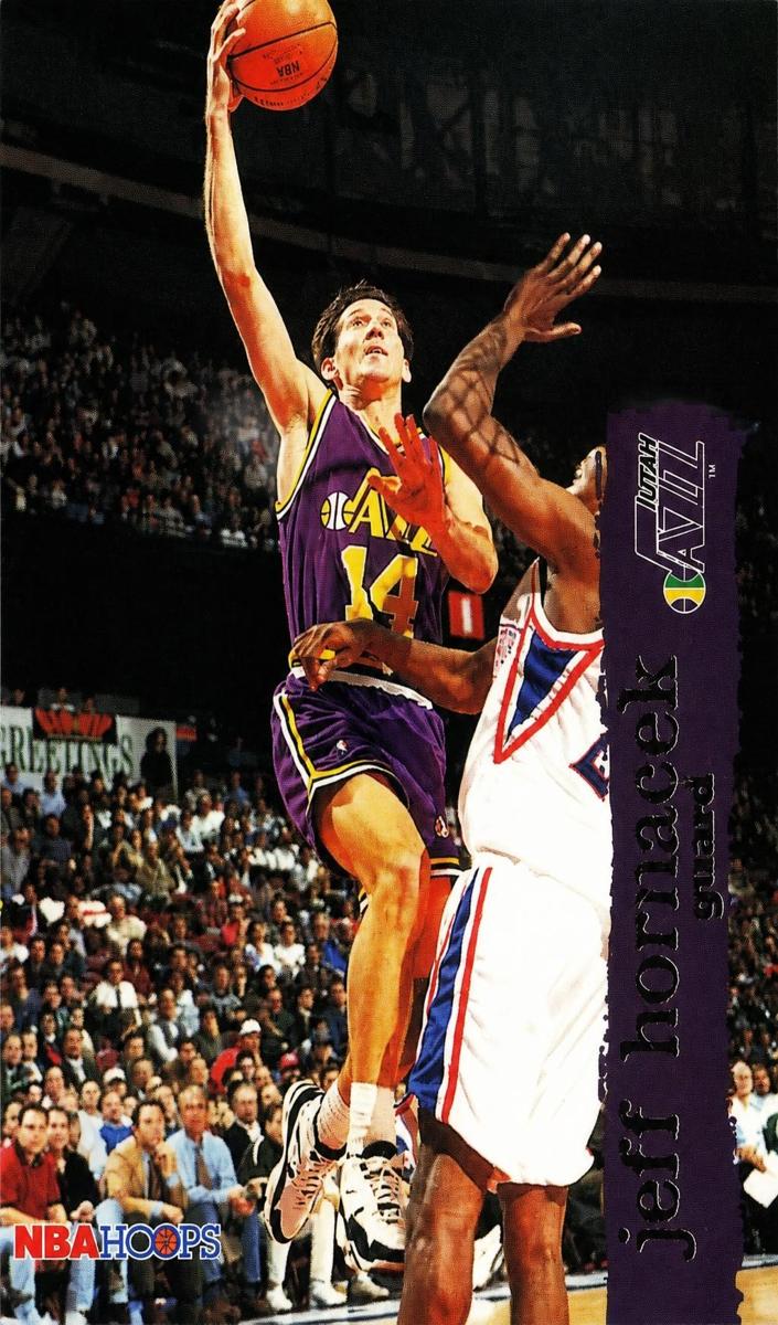 1995 Hoops Jeff Hornacek #159 card