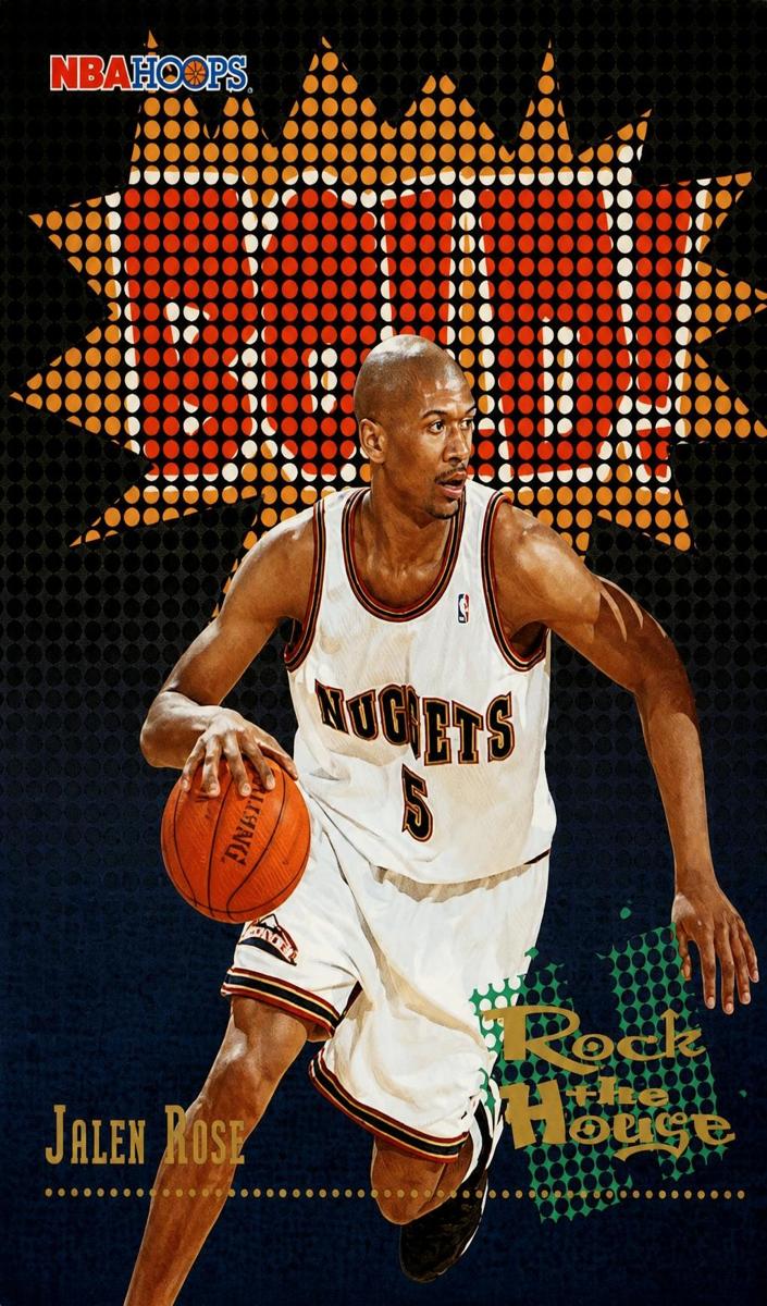 1995 Hoops Jalen Rose #378 card