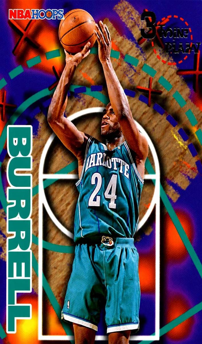 1995 Hoops Scott Burrell #244 card