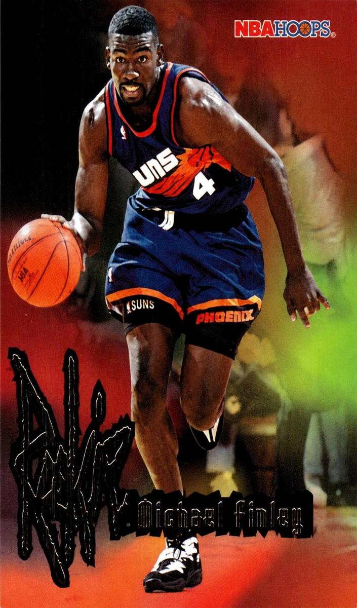 1995 Hoops Michael Finley #277 card