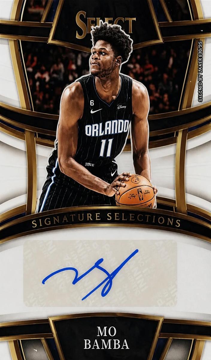 2022 Panini Select Mo Bamba #SS-MOB card