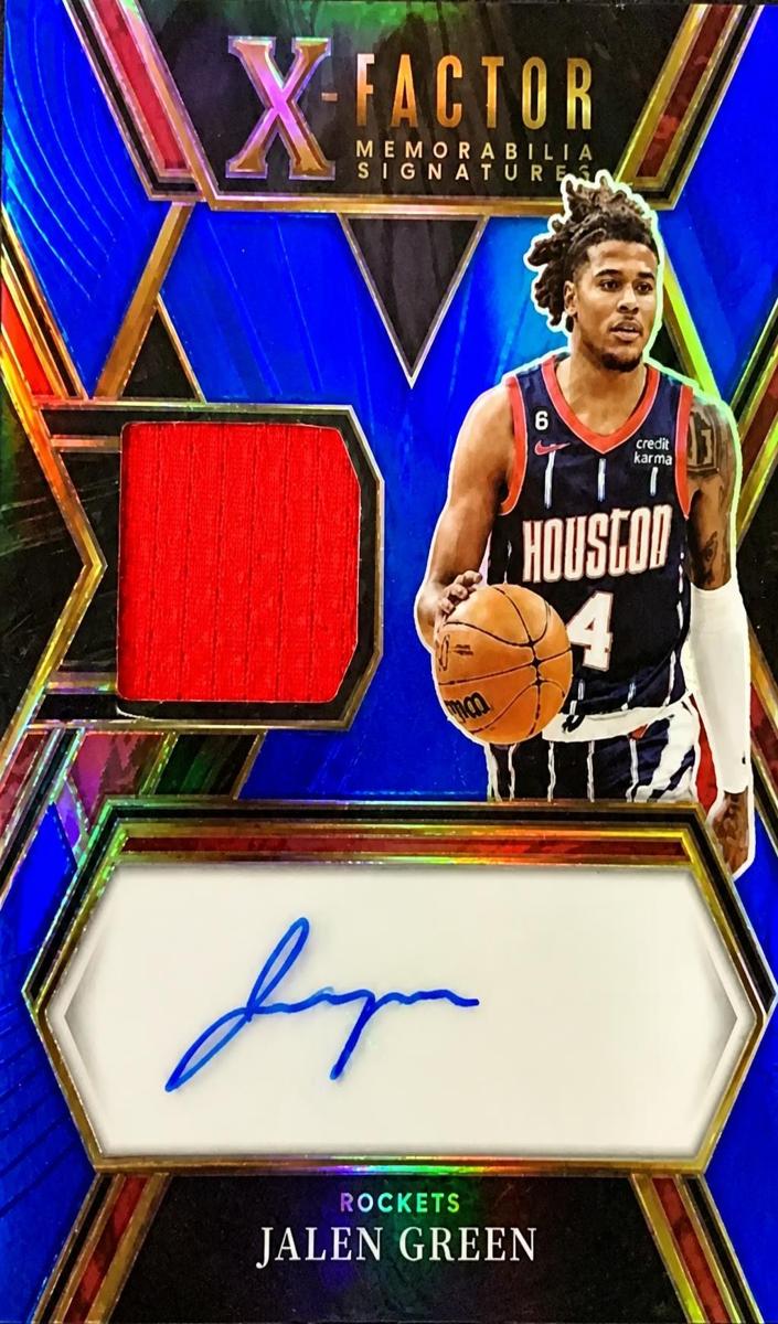 2022 Panini Select Jalen Green #XFS-JGR card