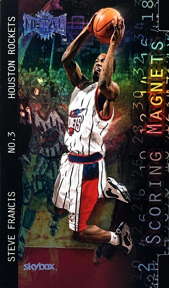 1999 Metal Steve Francis #5SM card