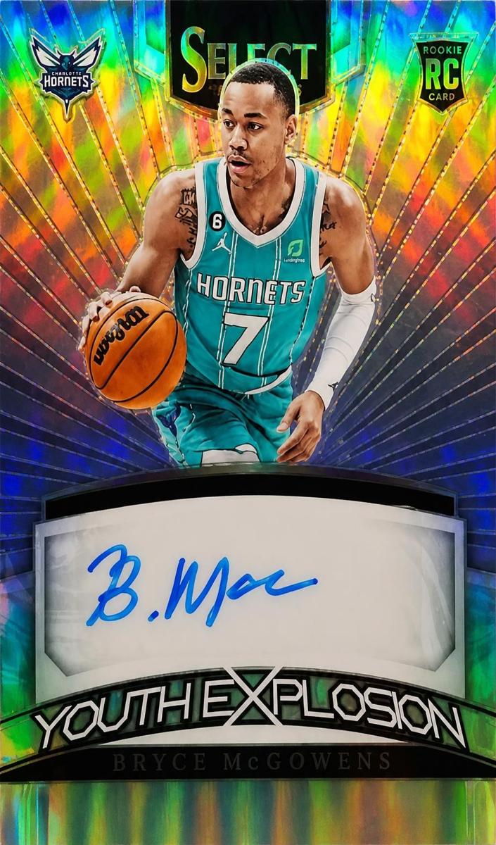 2022 Panini Select Bryce McGowens #YES-BMG card