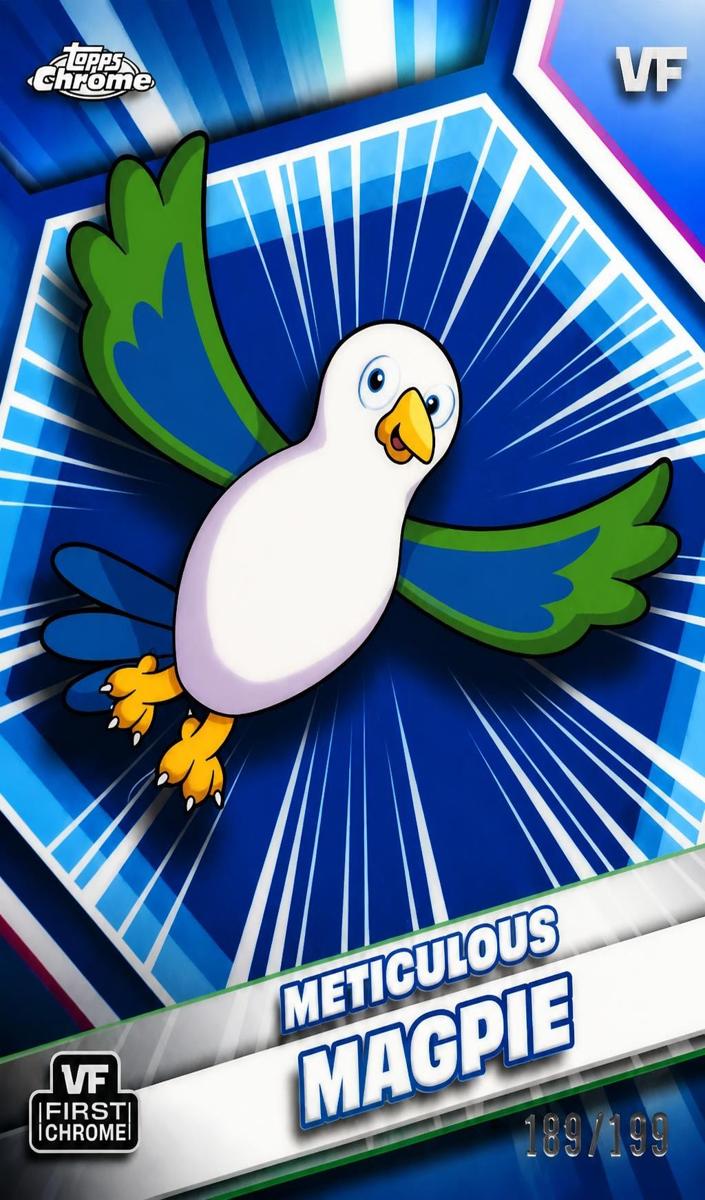 2026 Meticulous Magpie [Blue Refractor] #120