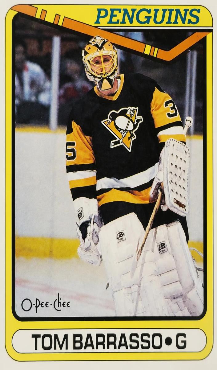 1990 O-Pee-Chee Tom Barrasso #65 card