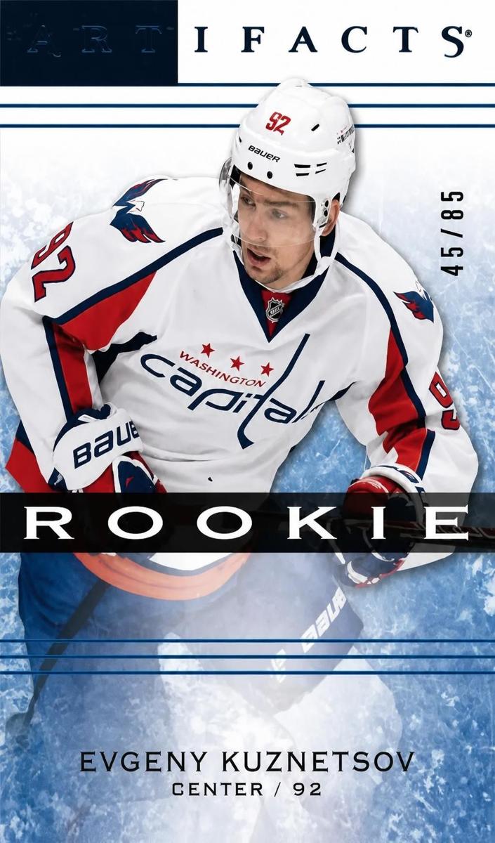 2014 Upper Deck Artifacts Evgeny Kuznetsov #121 card