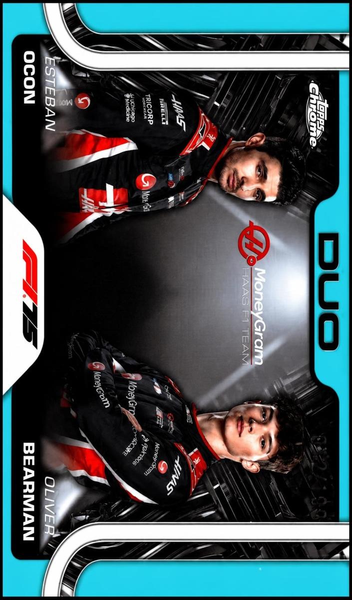 2025 Esteban Ocon [Aqua Refractor] #170